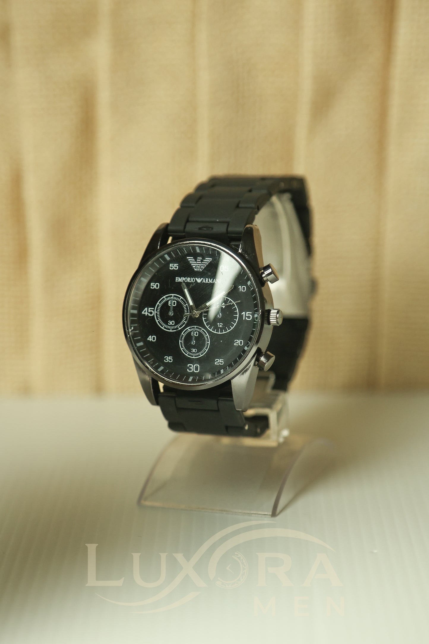 Emporio Armani Black Chronograph